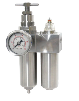 Combinaison Mini FRL en acier inoxydable 1