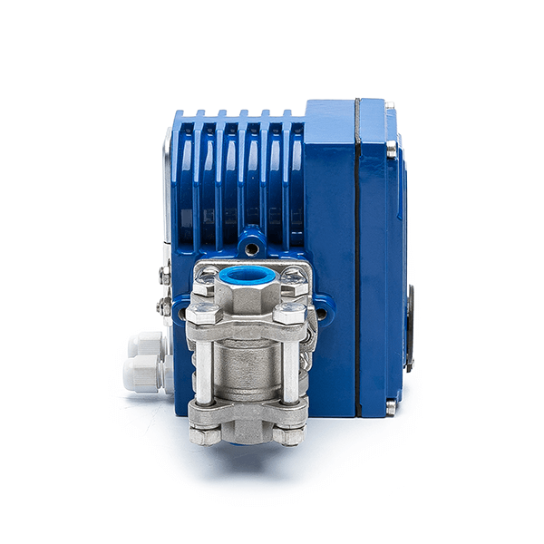 Robinet à tournant sphérique électrique